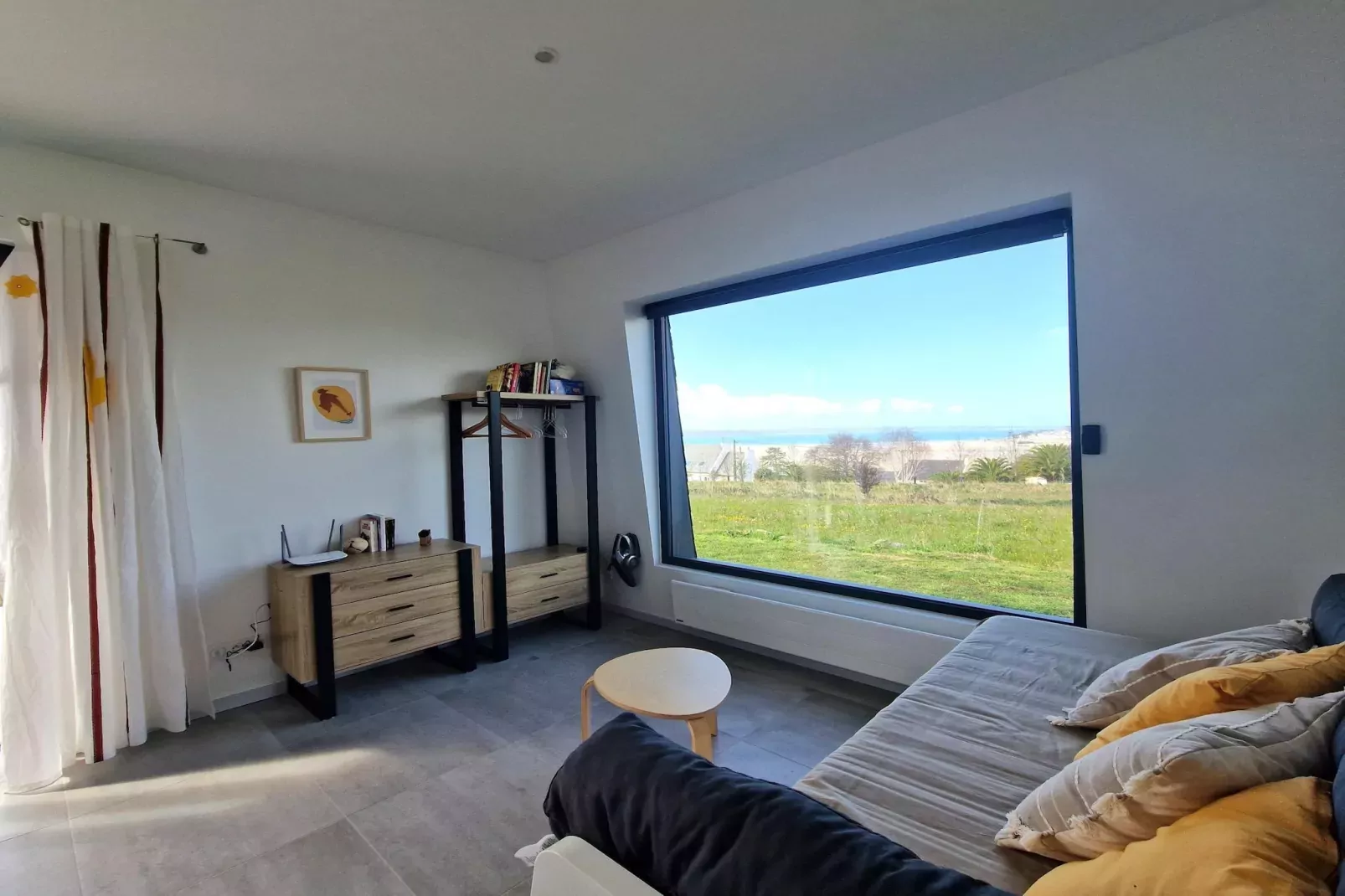 Studio bas Locquirec-Woonkamer