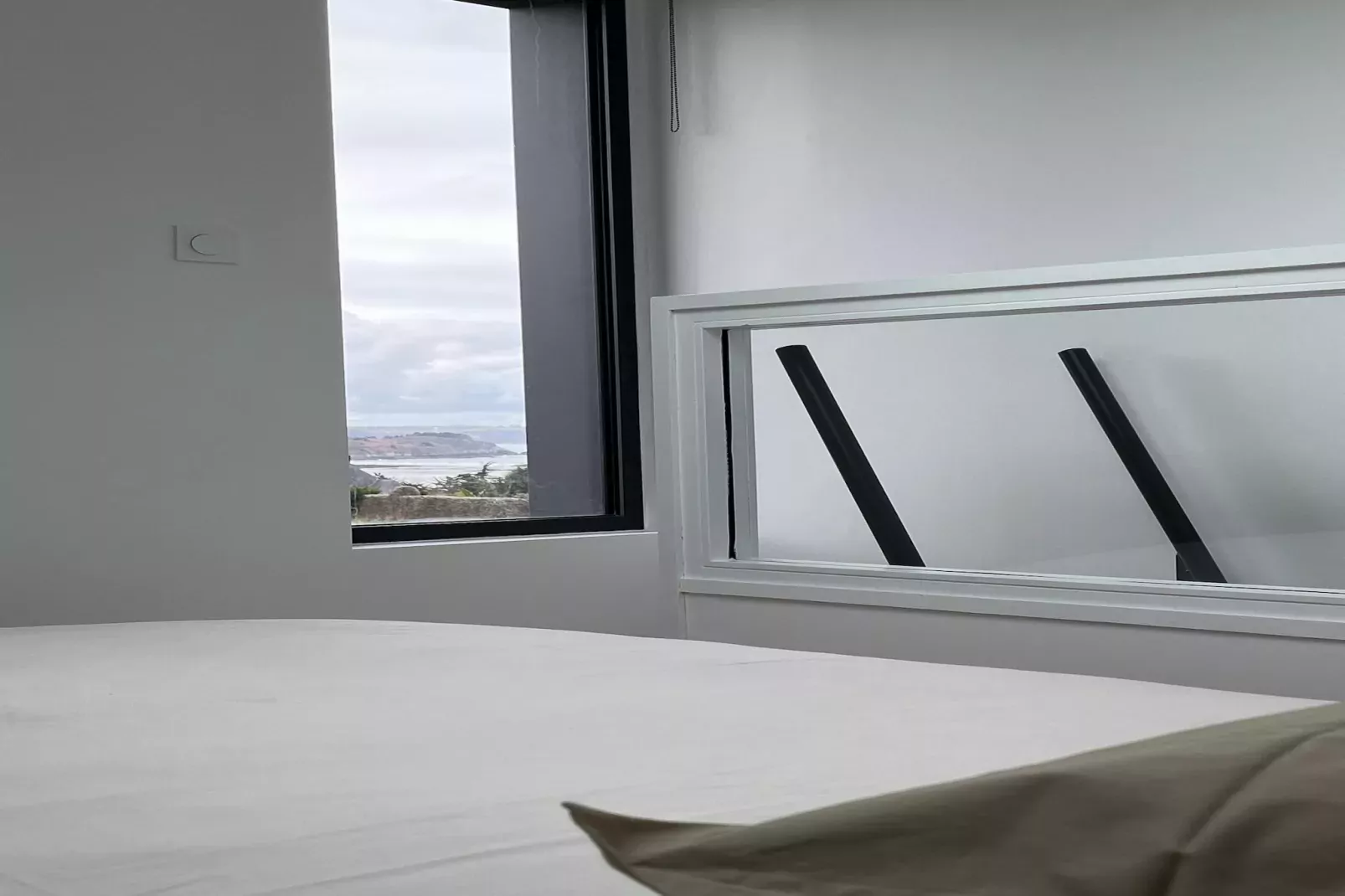 Studio bas Locquirec-Slaapkamer