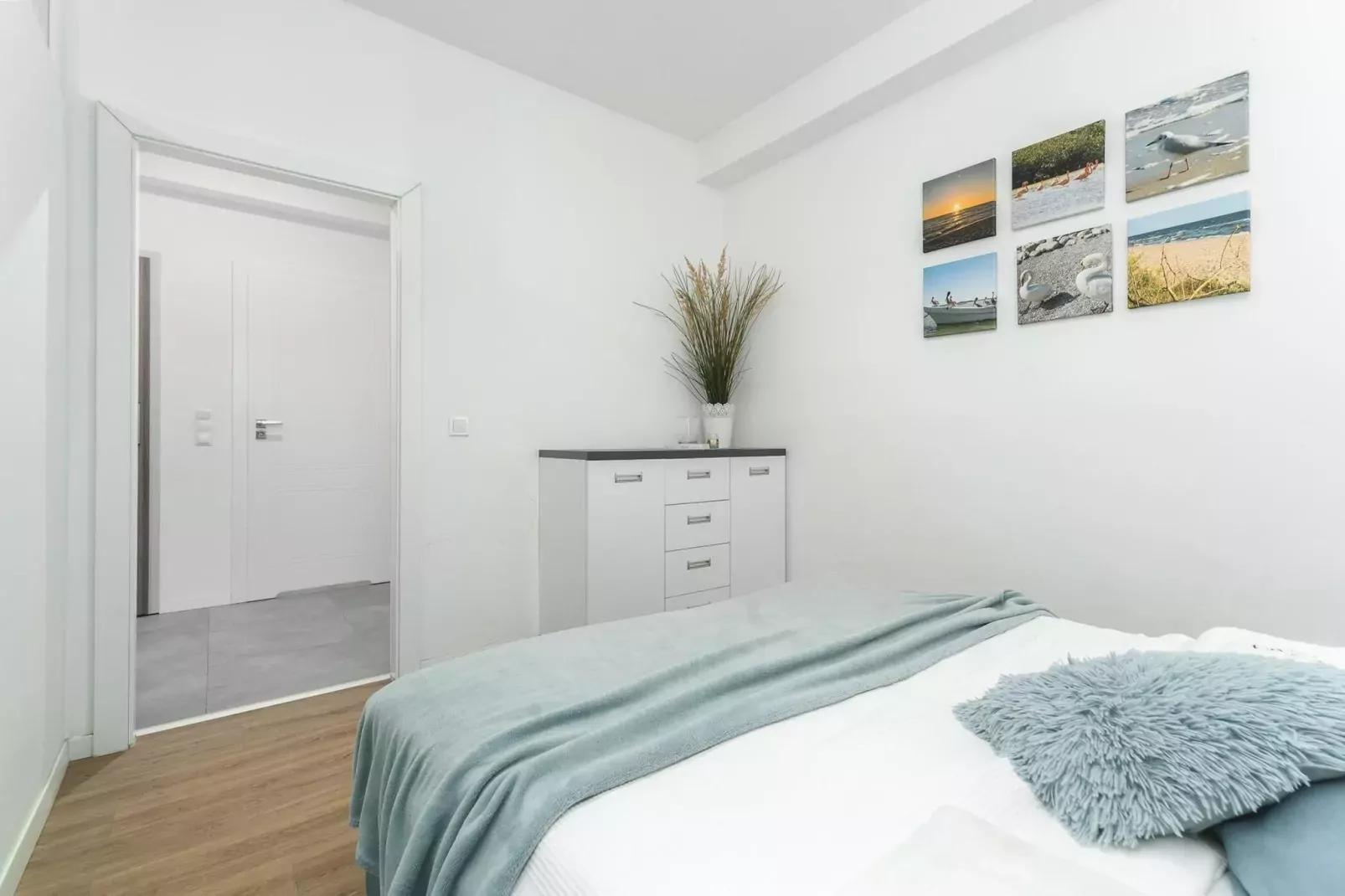 Apartament 2-pokojowy dla 6 osób Grunwaldzka 12c4 Pobierowo-Slaapkamer