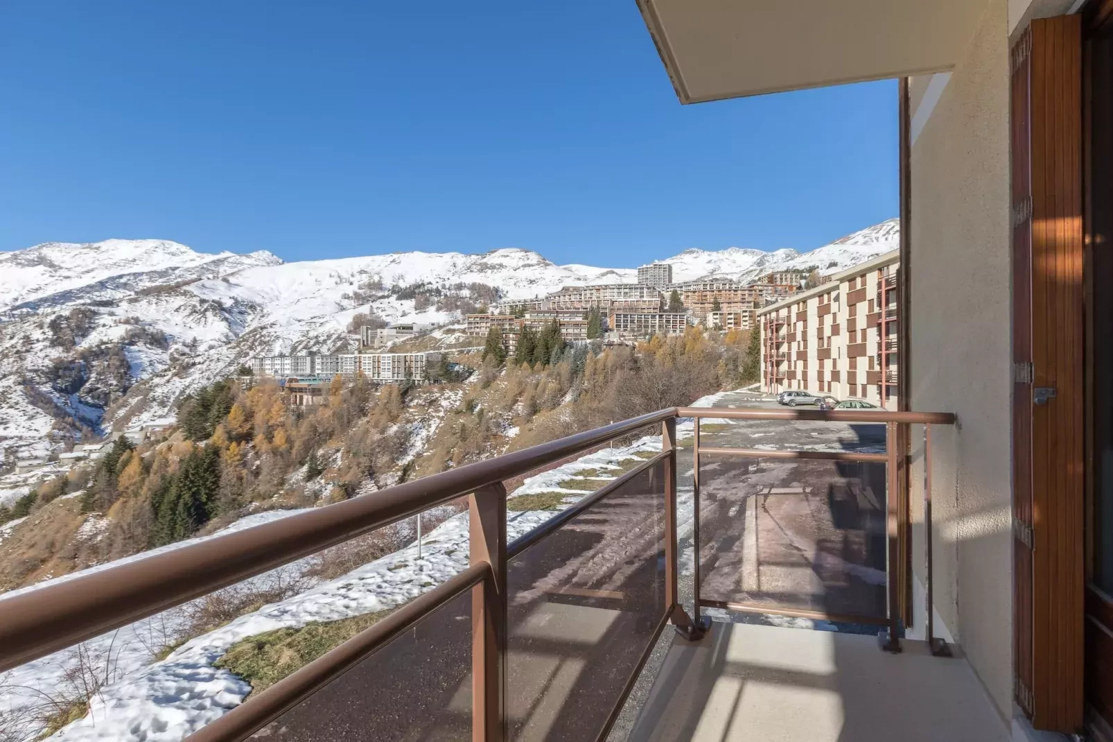 Les Marmottes 2 N°69 - 3P5-Terrasbalkon