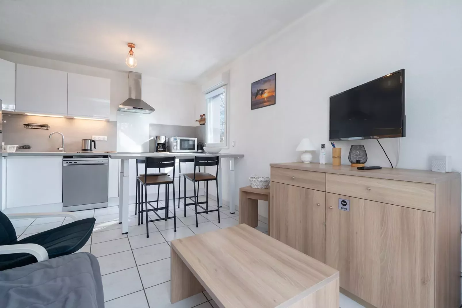 CAP CAMARGUE B N°28 - 2P4-Woonkamer