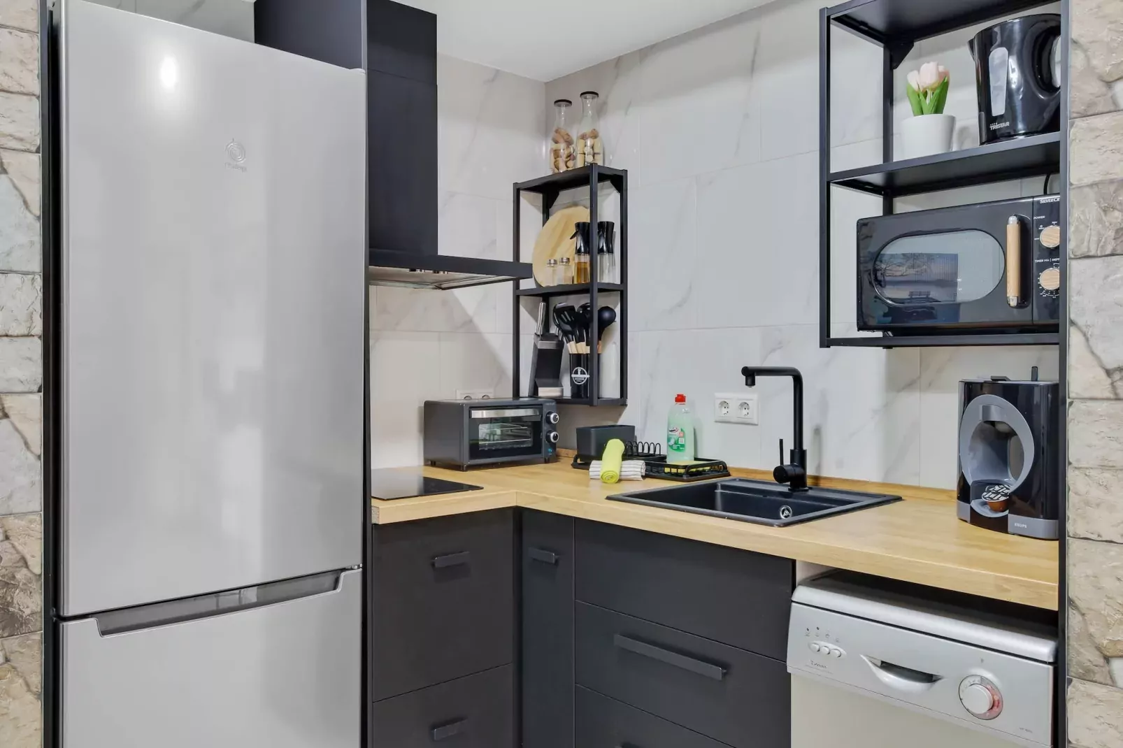 Capela de Steram Flats Torremolinos-Keuken