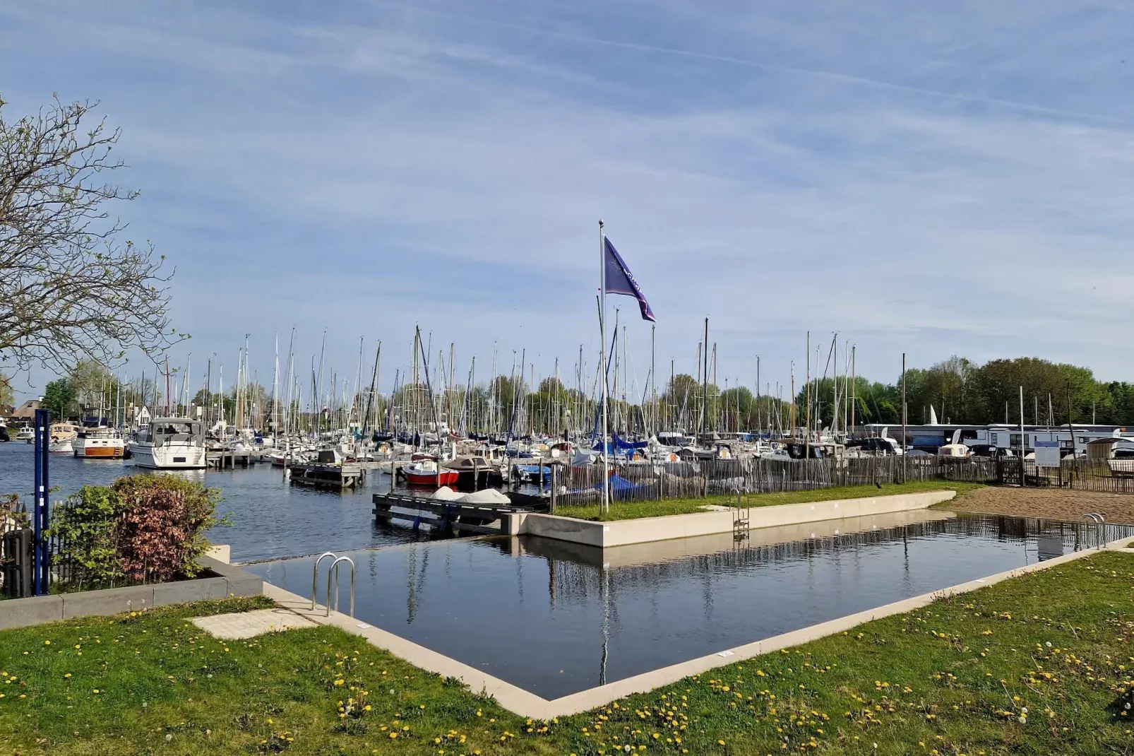 Havenlodges Naarden 1-Gebieden zomer 5km