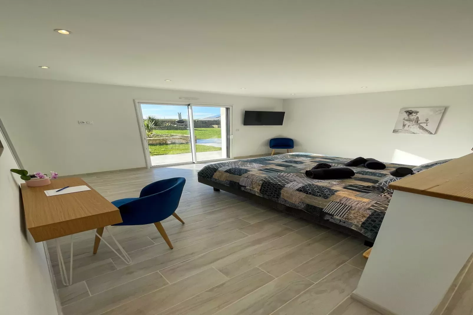 TY MENEZ HEOL - Ploudalmézeau-Slaapkamer