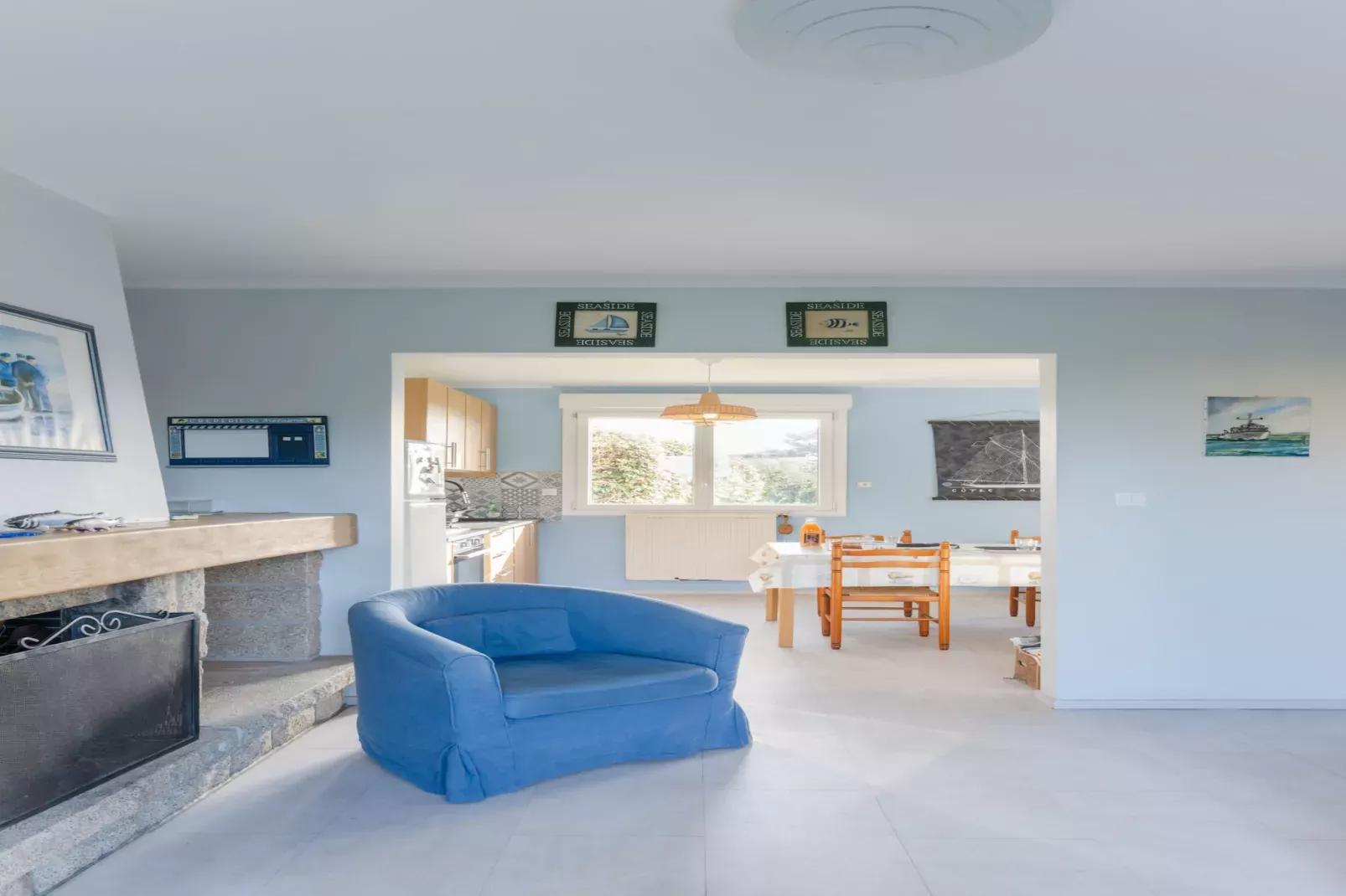TY MOR BRAS - Portsall-Woonkamer