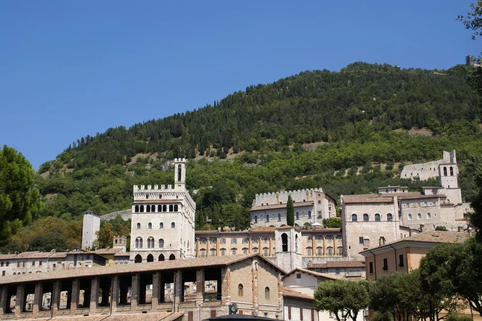 Podere Montone Fienile-Gebieden zomer 1km