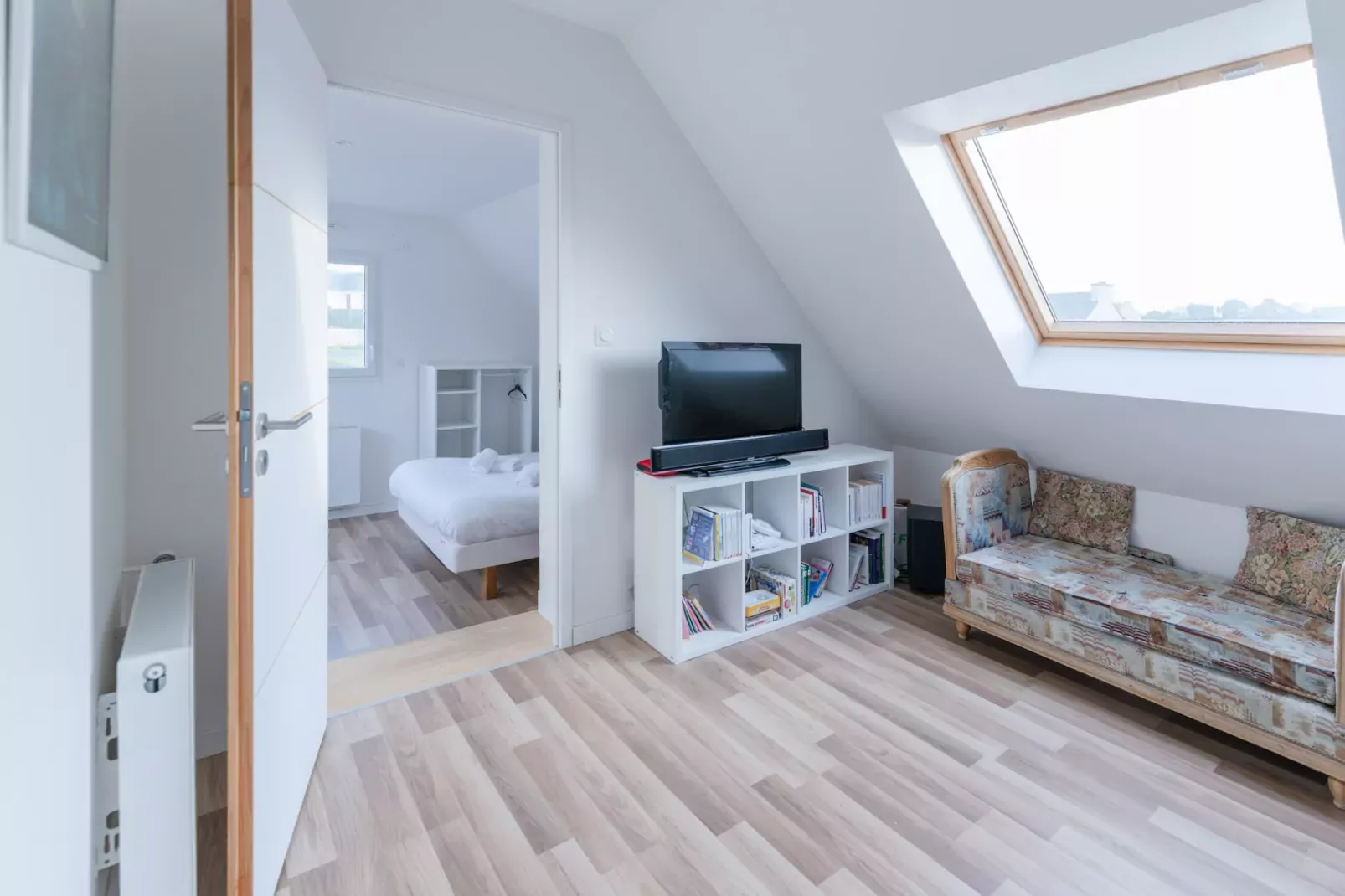 TY KREIZH - Saint-Pabu-Woonkamer