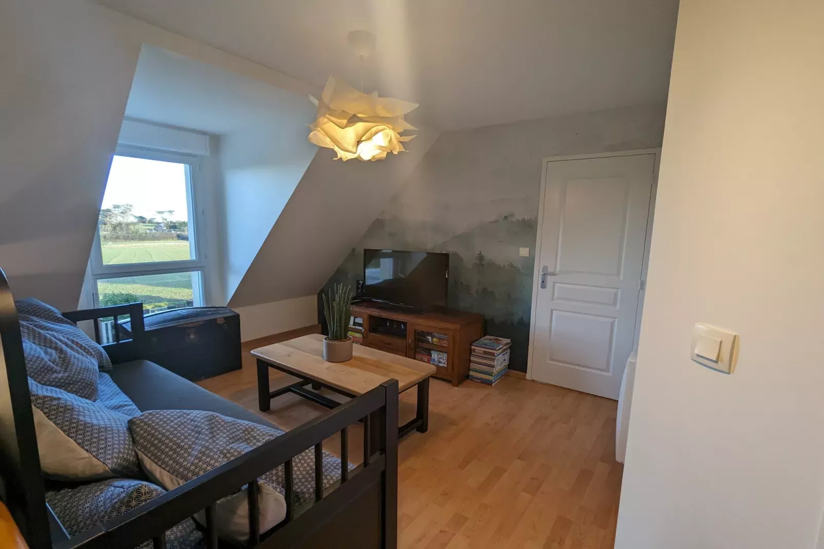 TY FLOSQUE - Portsall-Woonkamer