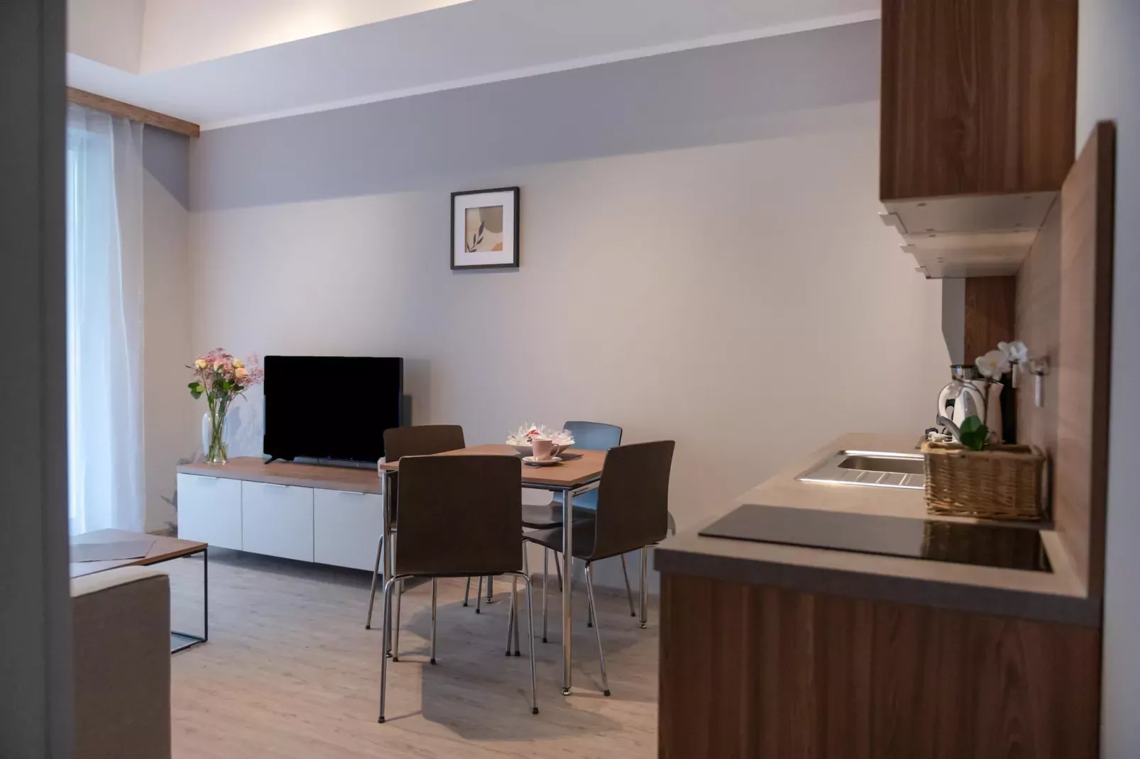 Apartament Grunwaldzka 12a-23 Pobierowo-Eetkamer