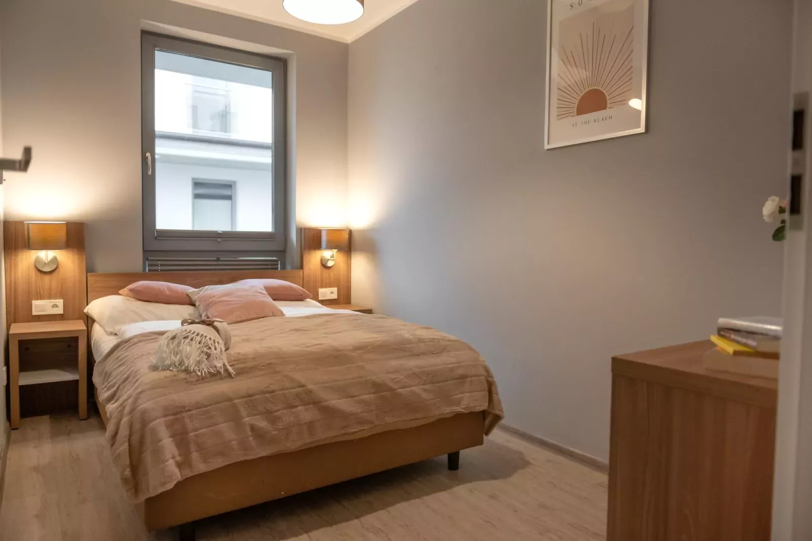 Apartament Grunwaldzka 12a-23 Pobierowo-Slaapkamer