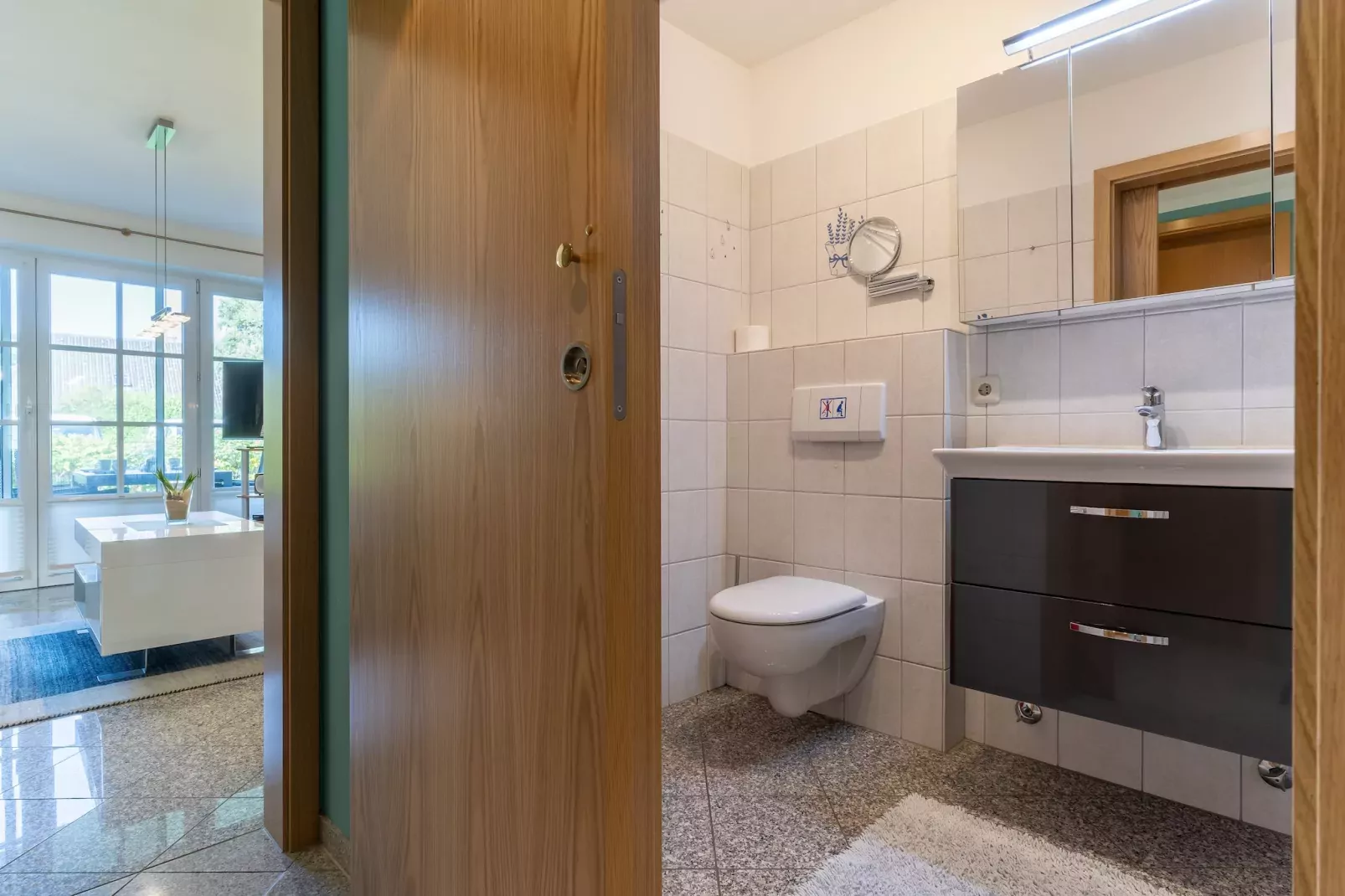 Haus Deichsfenne - Wohnung 2 / 2 Personen-Badkamer