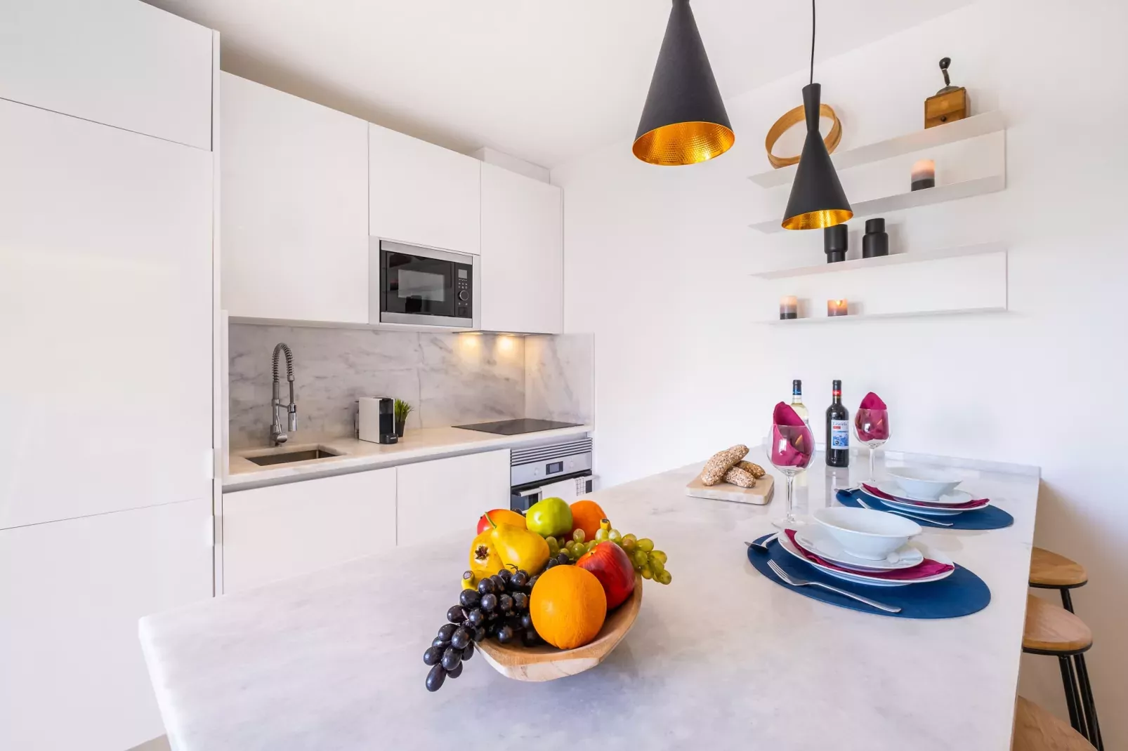 Apartment Corfu-Eetkamer