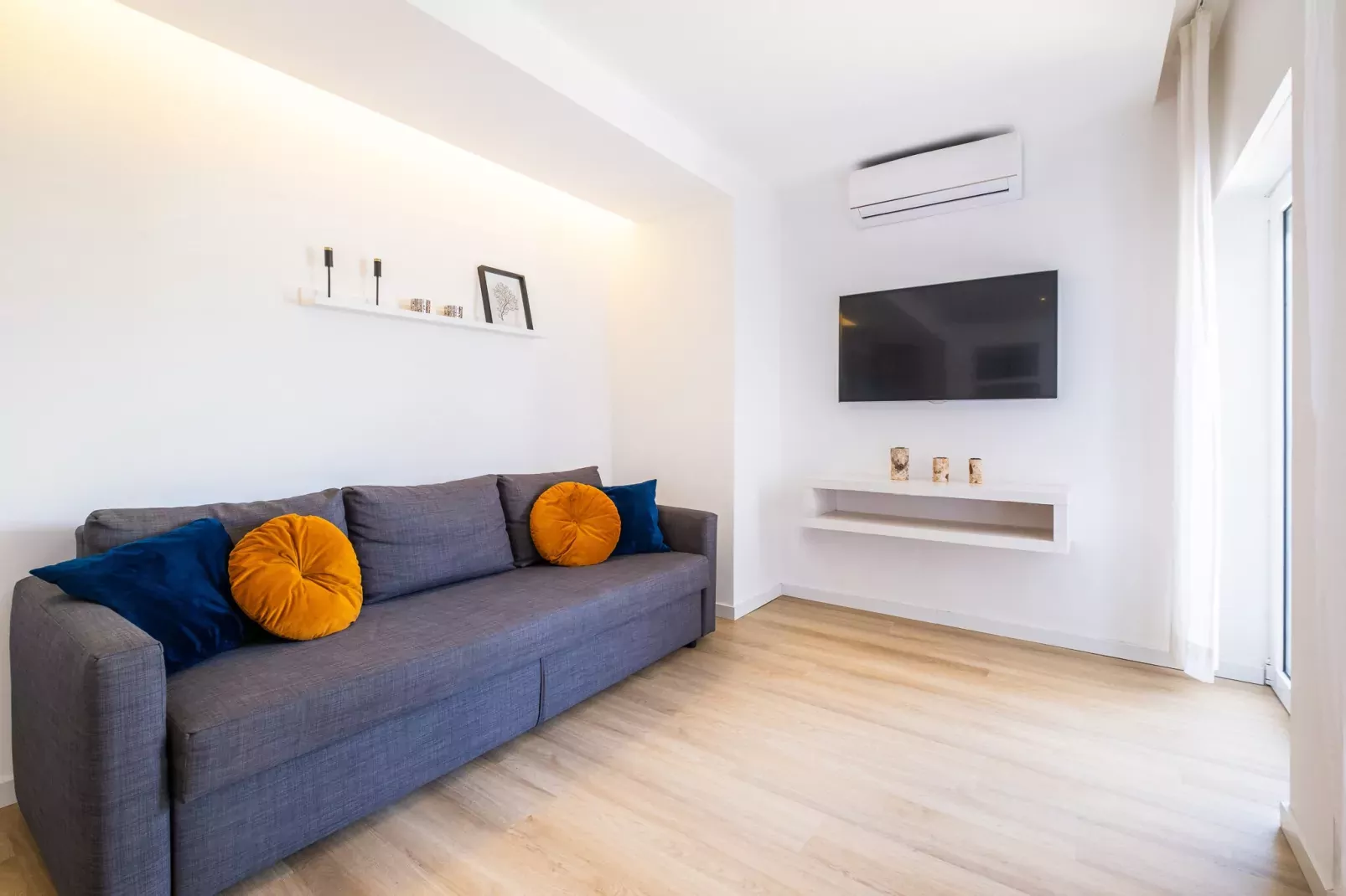 Apartment Corfu-Woonkamer