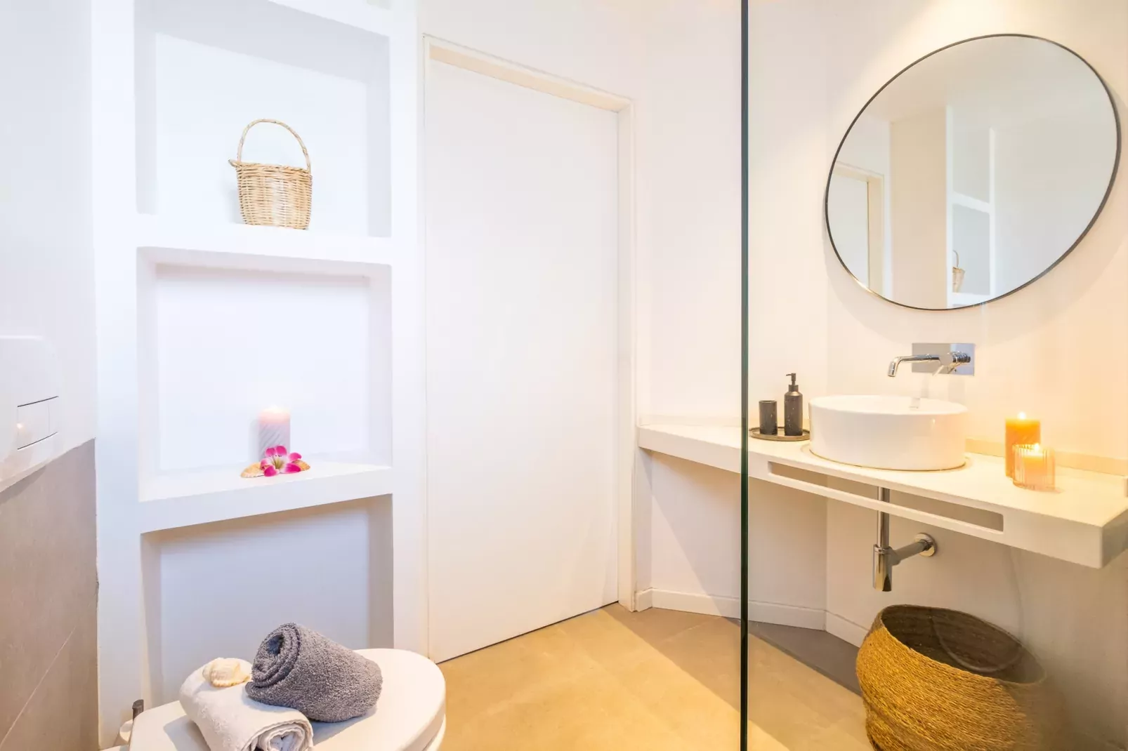 Apartment Corfu-Badkamer