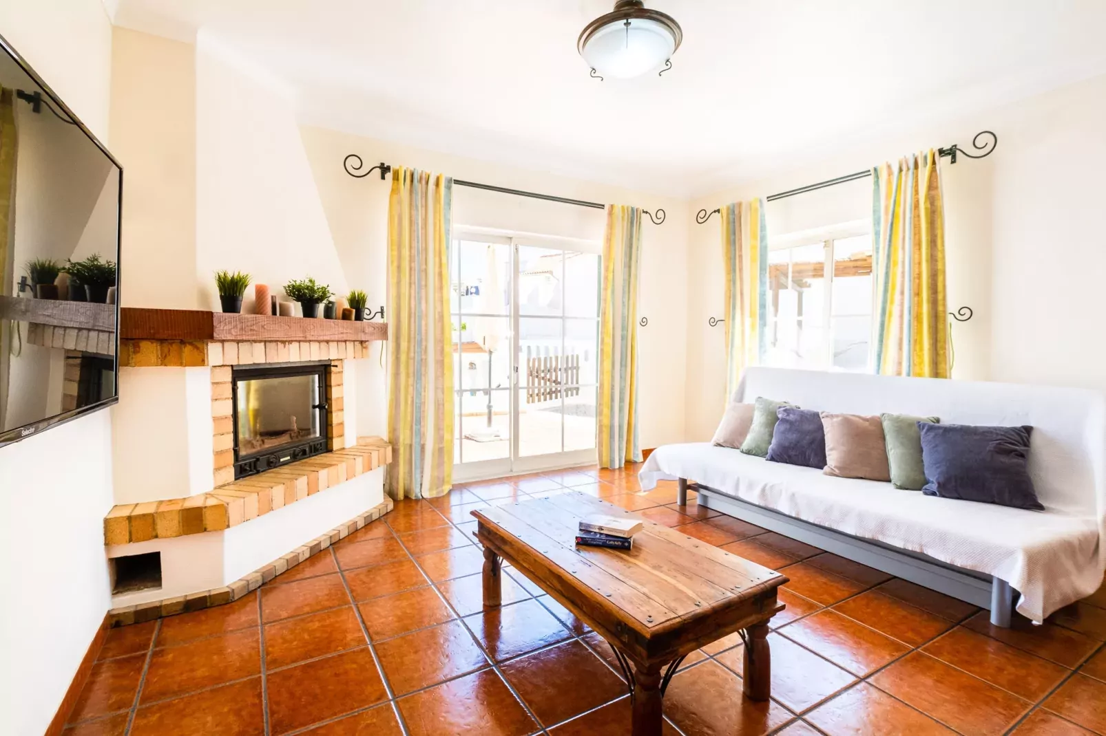 Villa Casablanca-Woonkamer