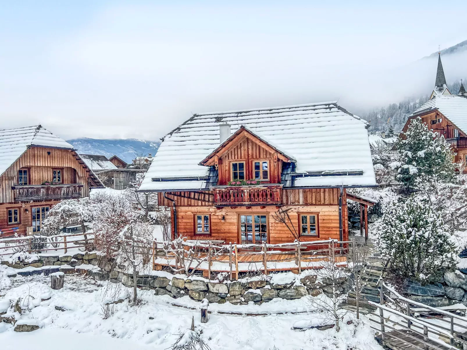 St martin chalets-Buiten