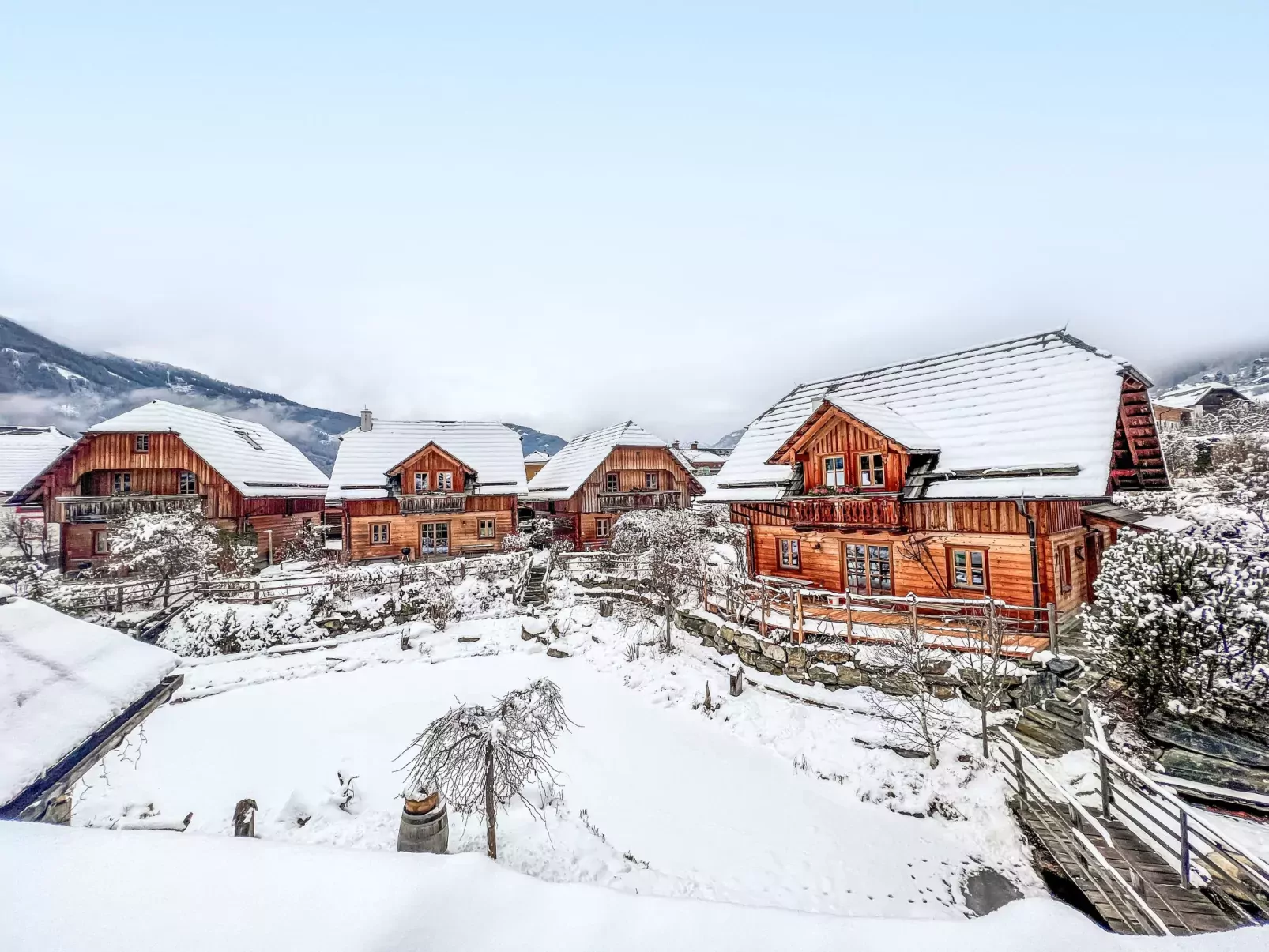 St martin chalets-Buiten