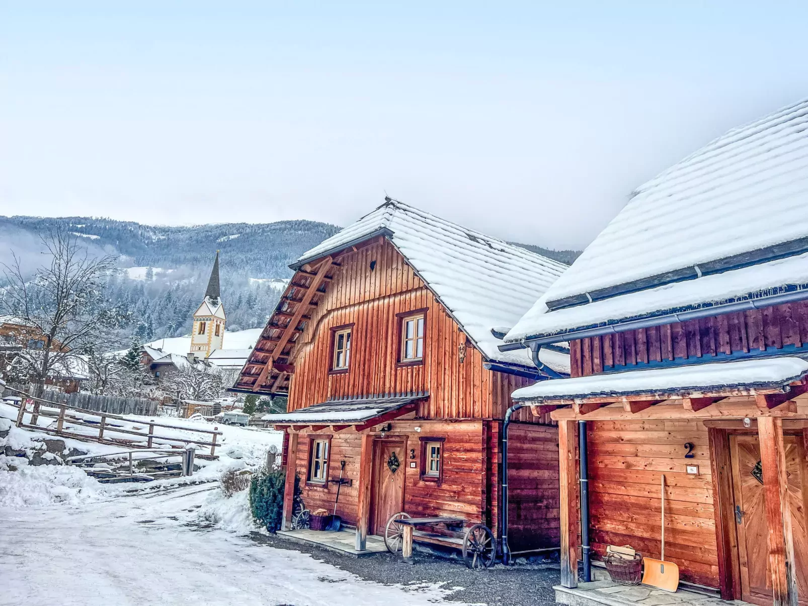 St martin chalets-Buiten