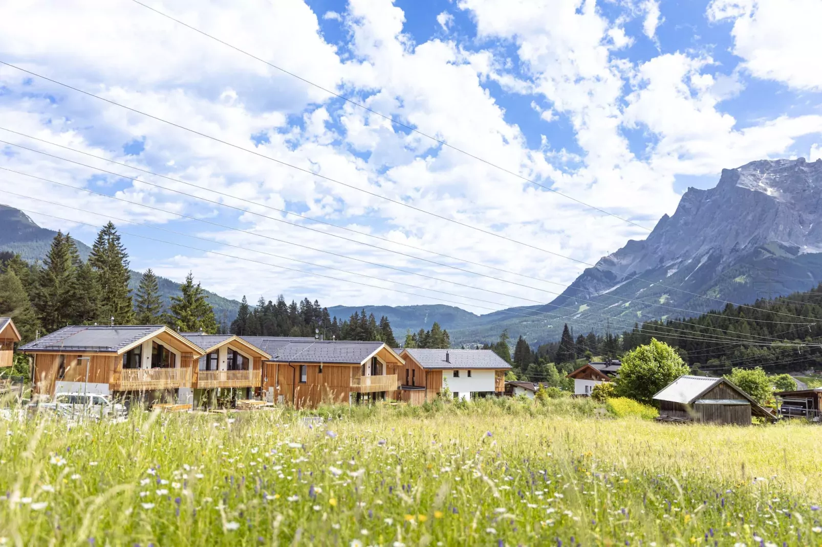 Alpenchalet Biberwier 2-Uitzicht zomer