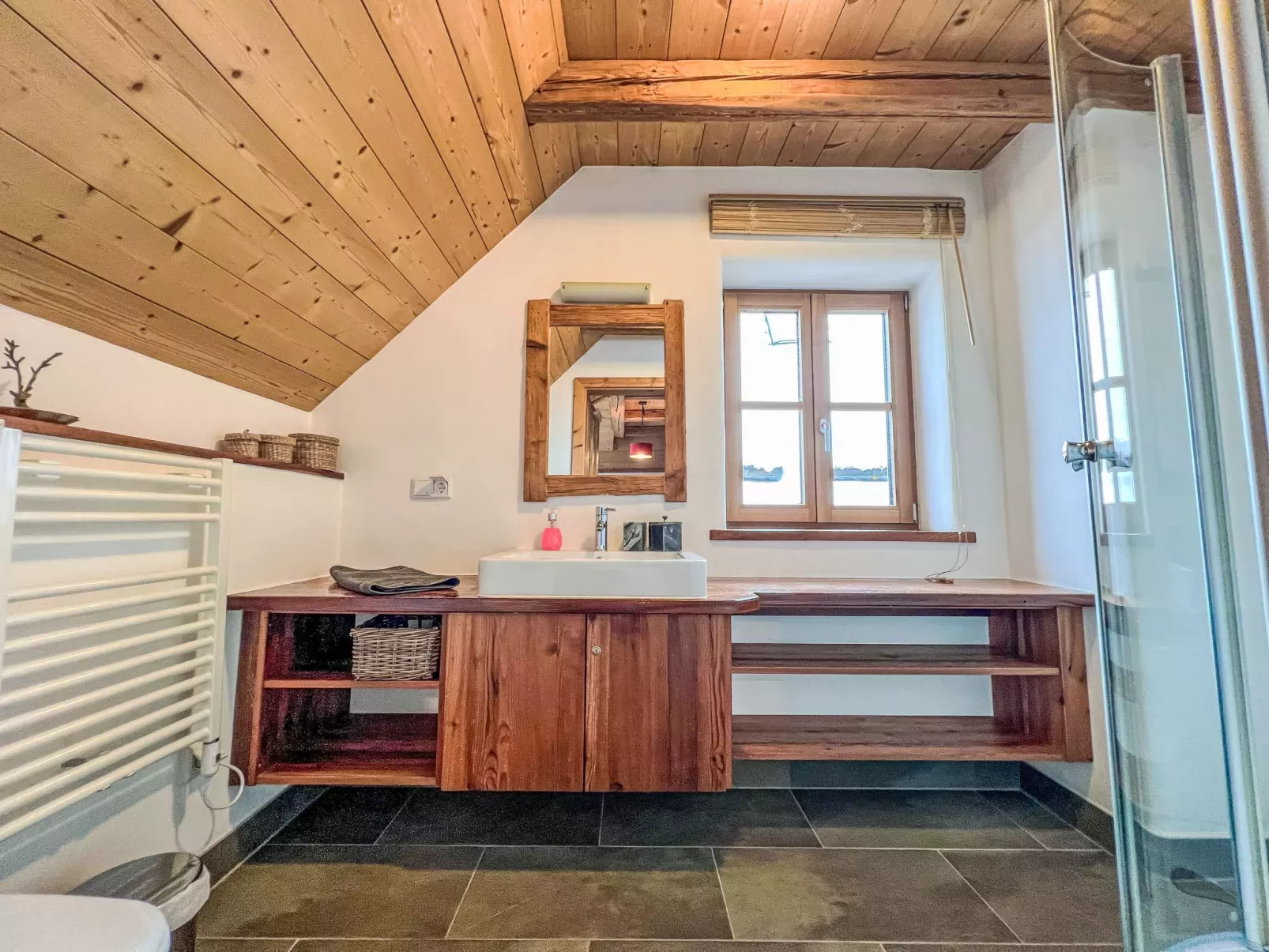 St martin chalets-Binnen