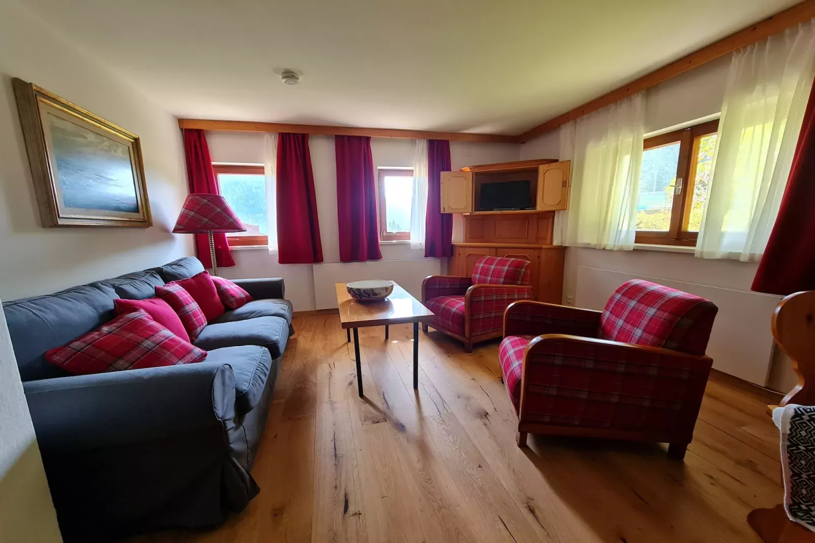 Haus Oswaldi-Woonkamer
