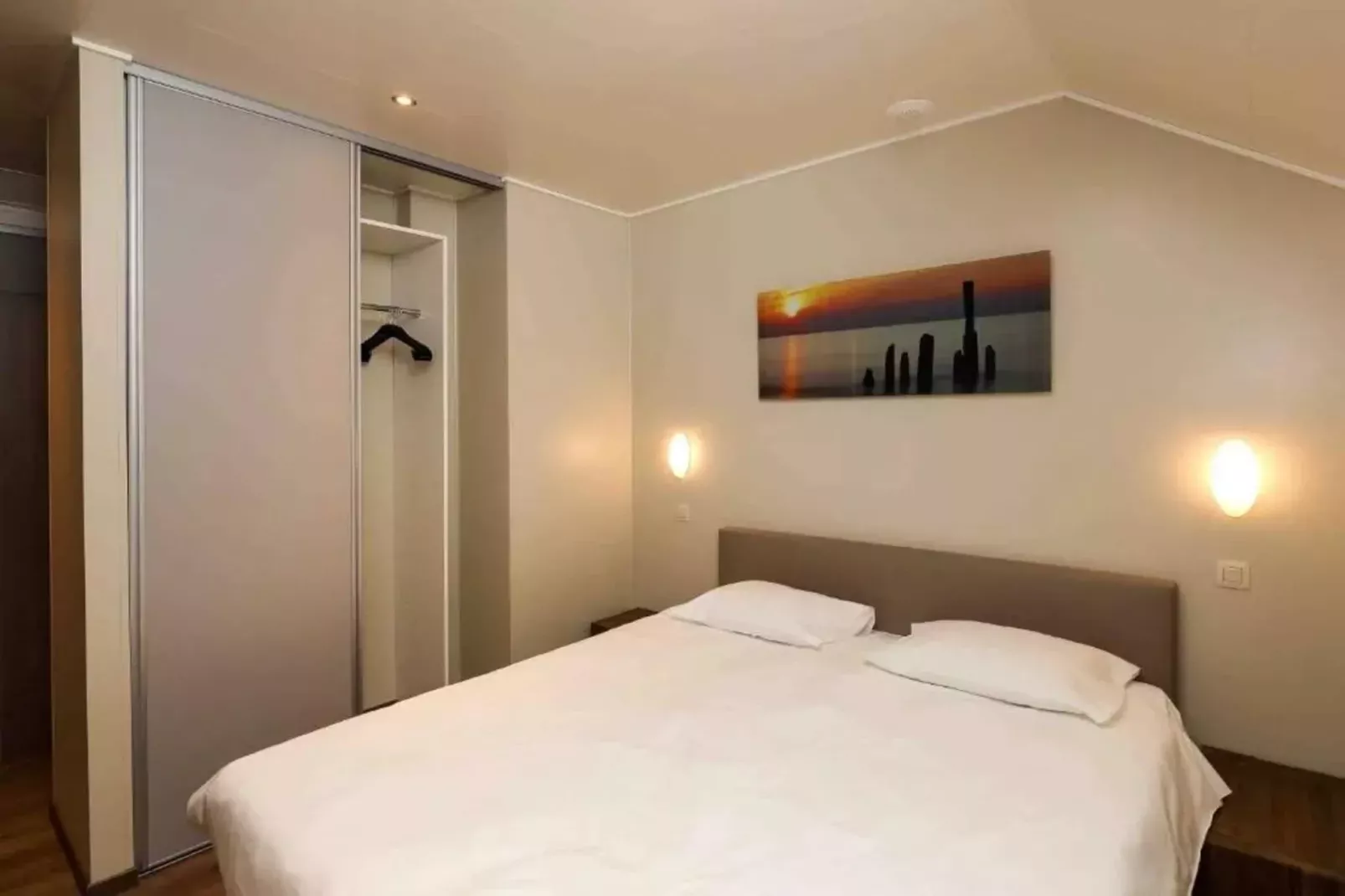 4 people - 2 bedrooms 70m²-Slaapkamer