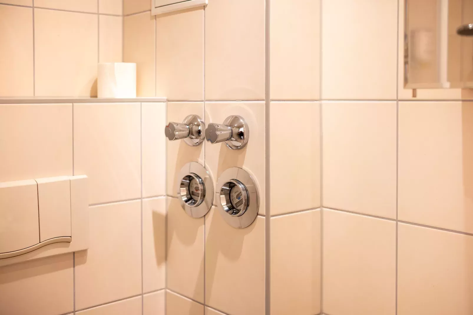 Apartment Strandläufer 117-Badkamer