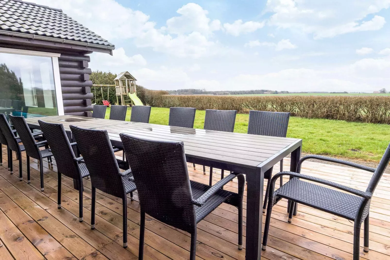 Luxe lodge met Limfjord uitzicht -- By Traum Ferienwohnungen-Buitenlucht