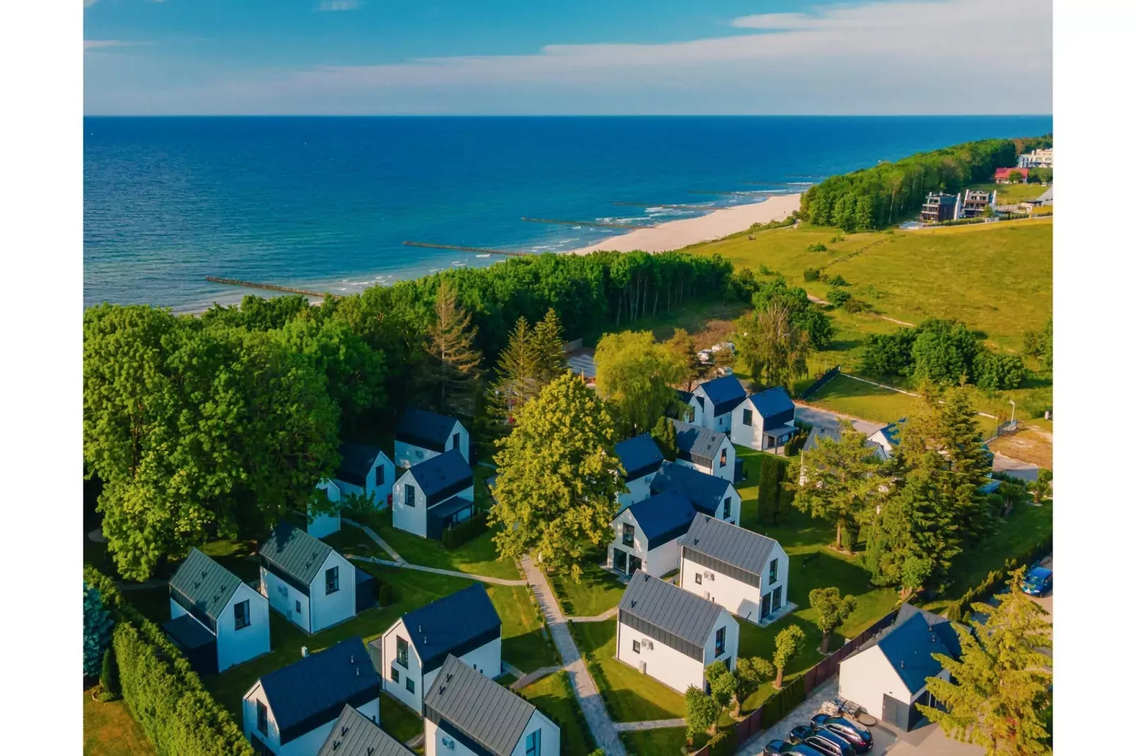 Villa Hoff Ferienhäuser Domek 3 Pers-Sfeer