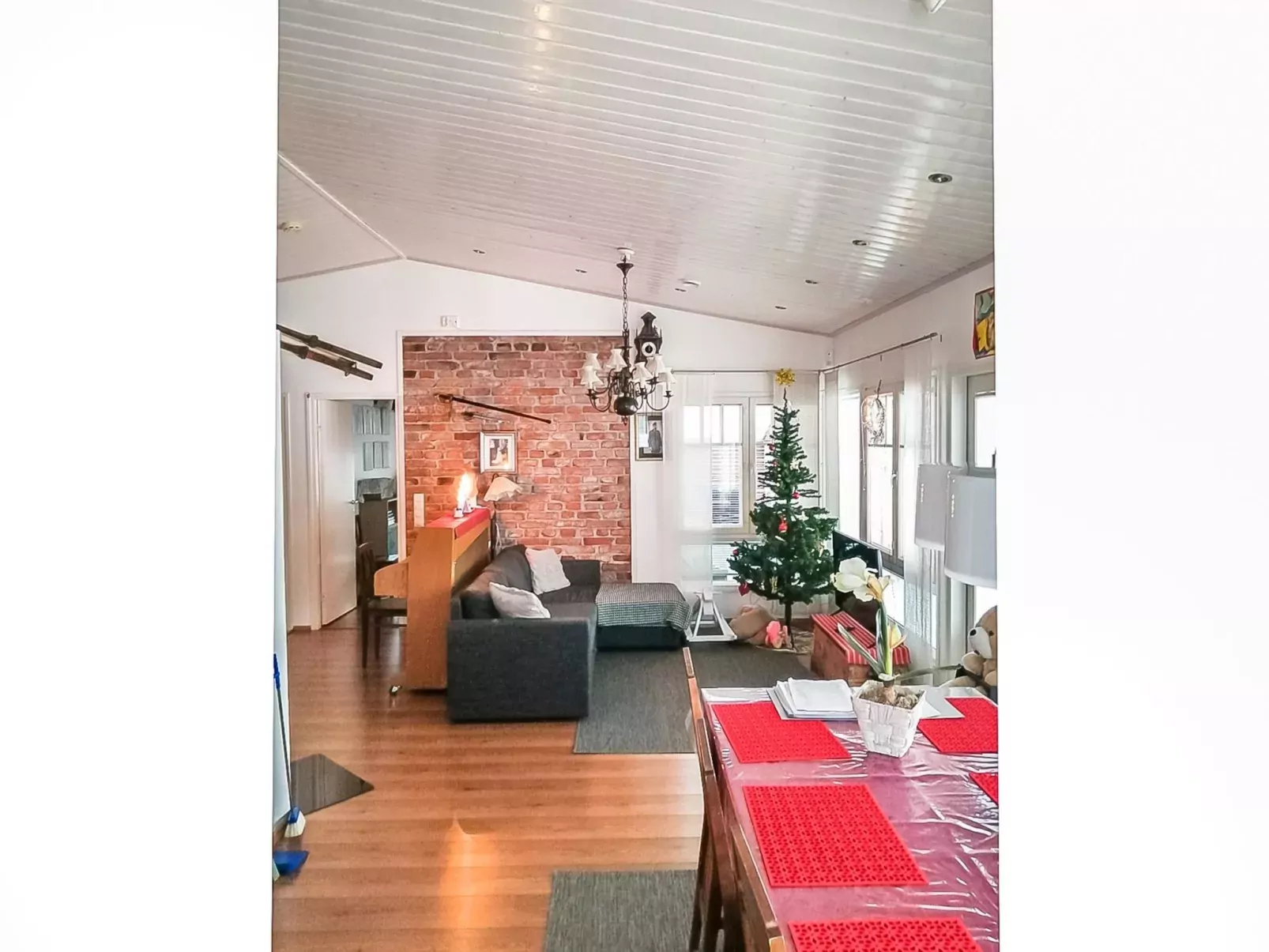 inside