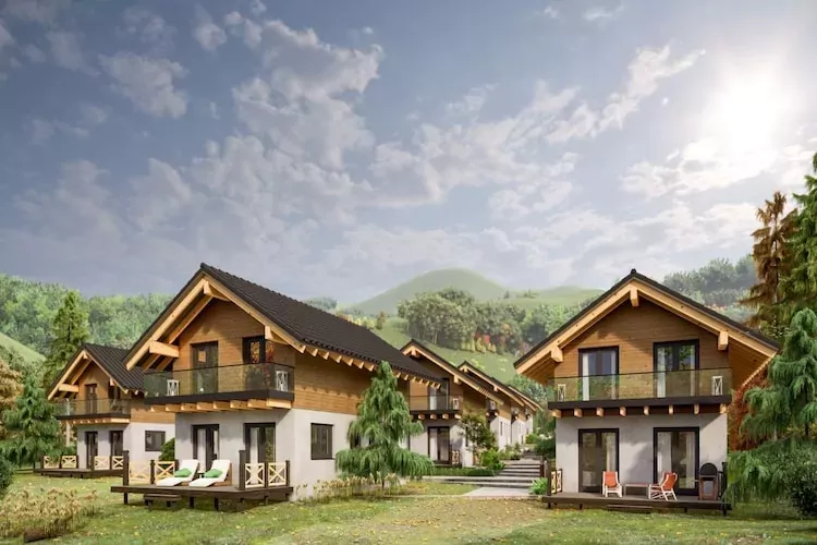 Chalet Hahnenklee-Buitenkant zomer