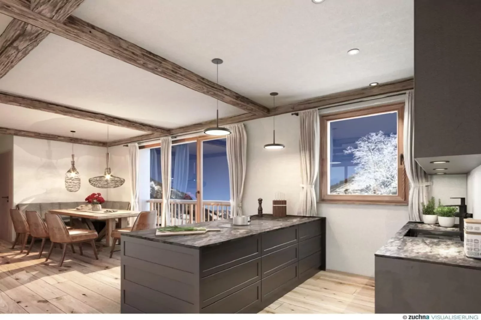 Golden Lodges Type 75 - APP 6 pers-Eetkamer