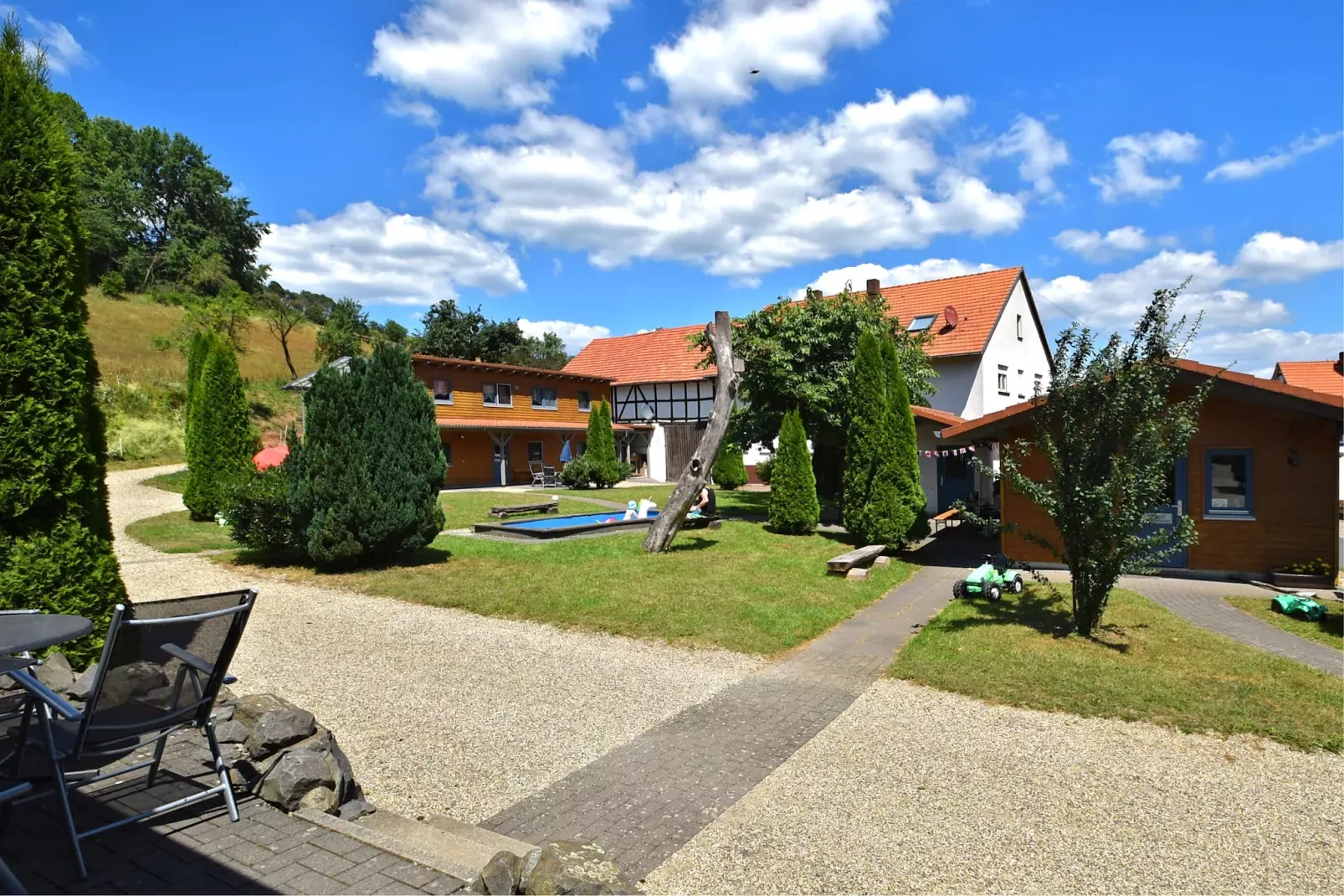 Am Ferienbauernhof - FW 1-Buitenkant zomer