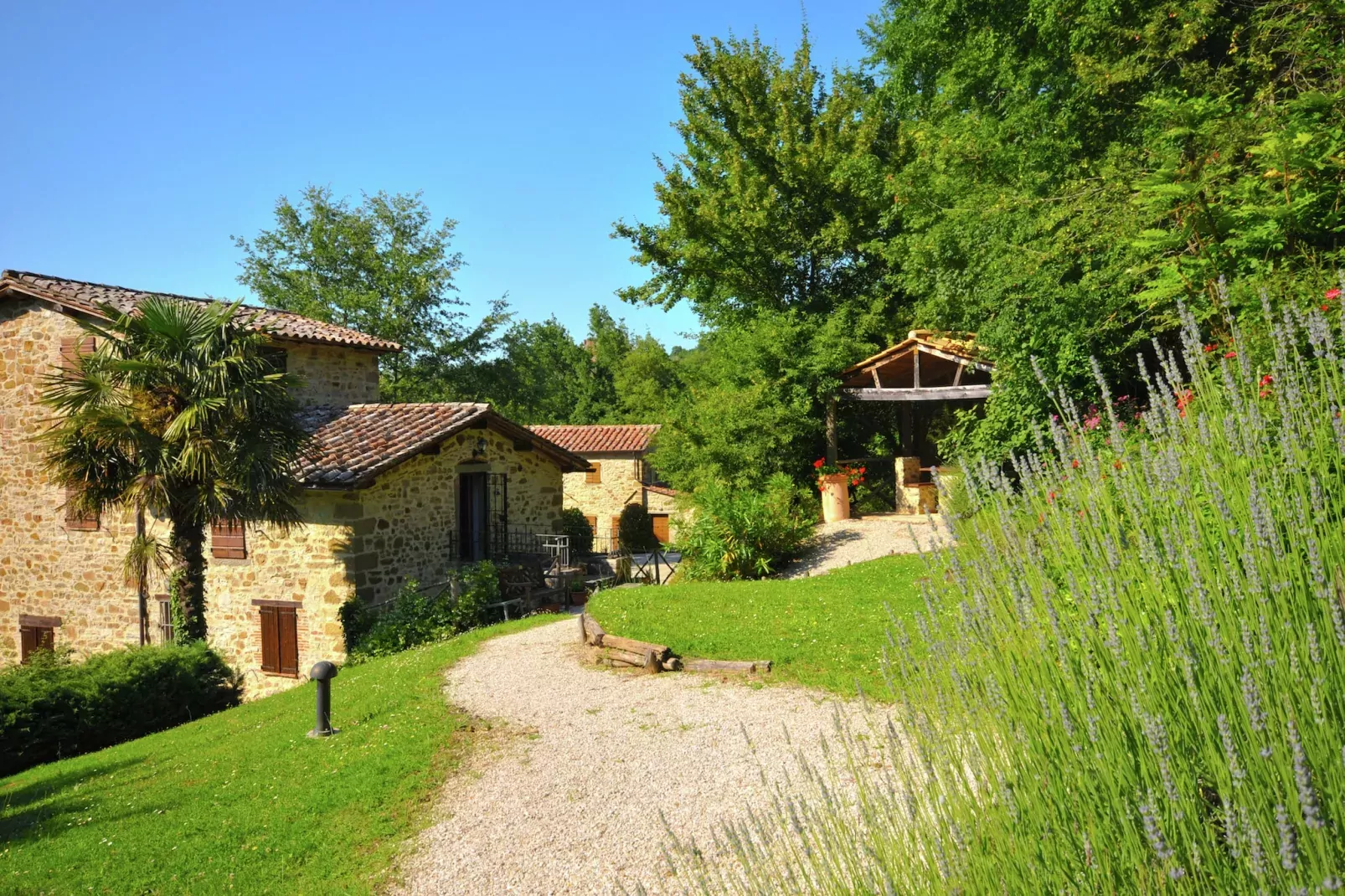 Casa Niccone-Buitenkant zomer