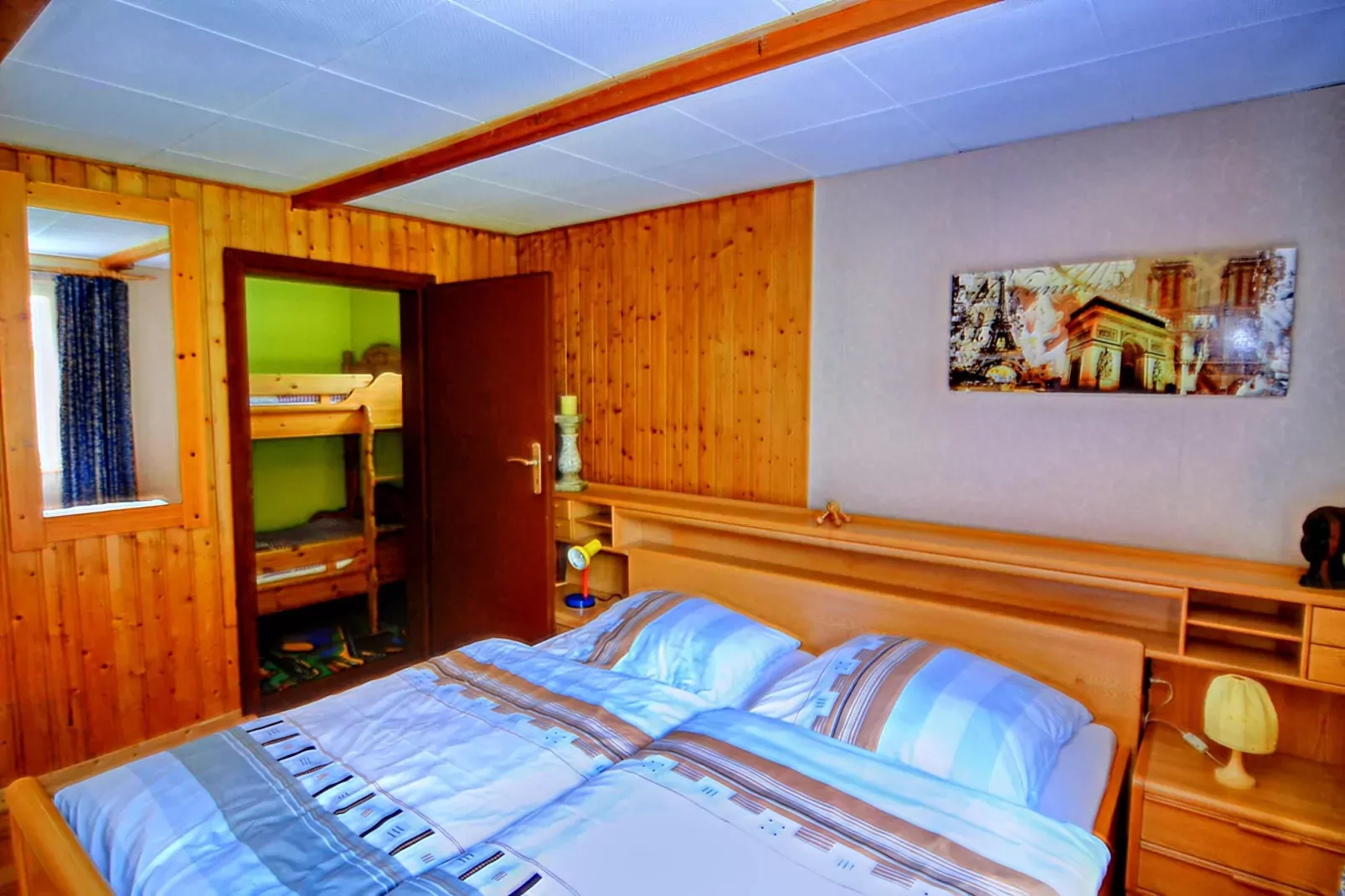 Chalet am Bergflüsschen-Slaapkamer