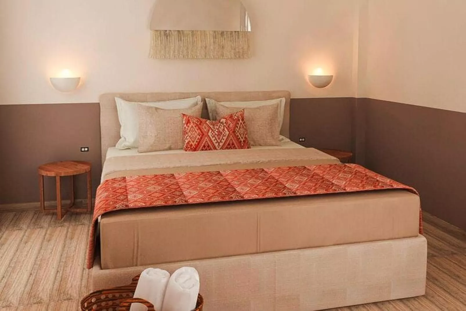 Holiday resort Asteris Village, Gerakini-Junior Suite-Slaapkamer