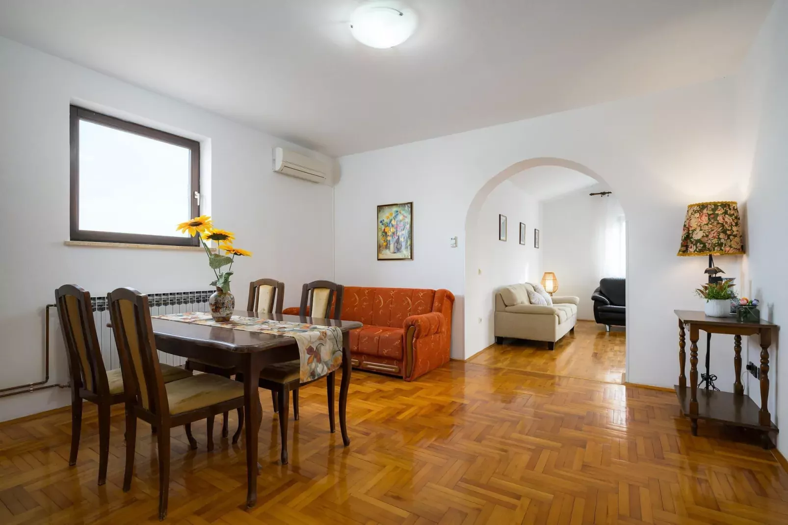 Apartment Bruna in Porec, Istria-Woonkamer