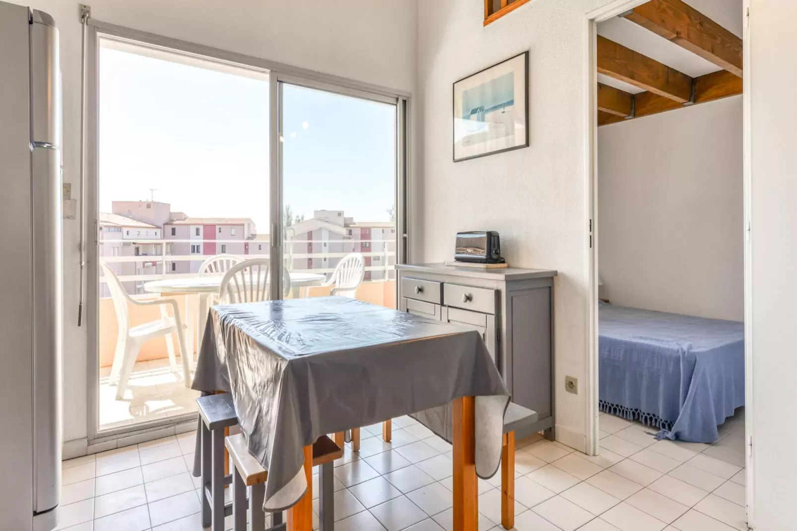 Baie des Anges N°411 - 2P6-Woonkamer