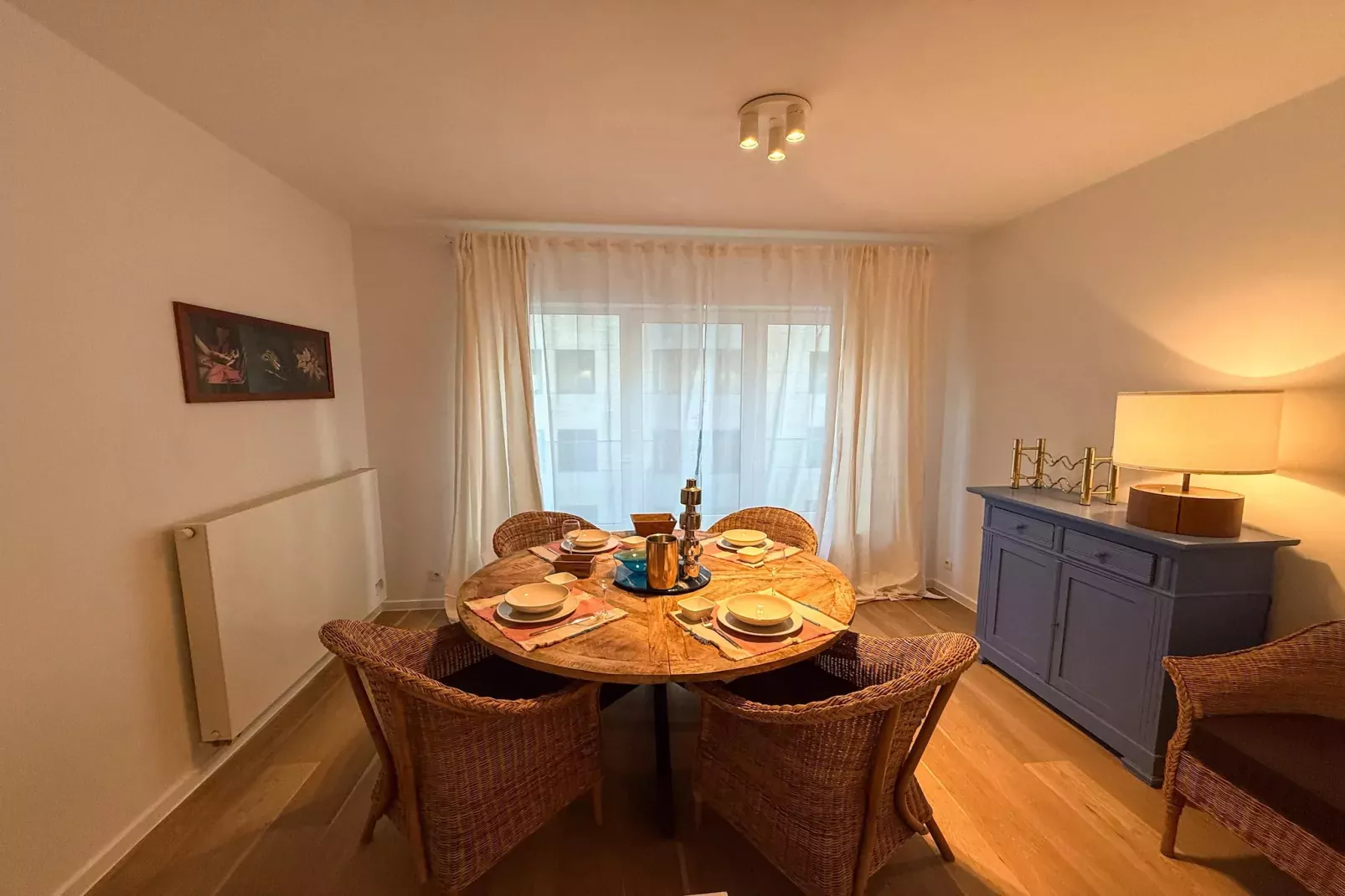 Luxe appartement Montoyer-Eetkamer