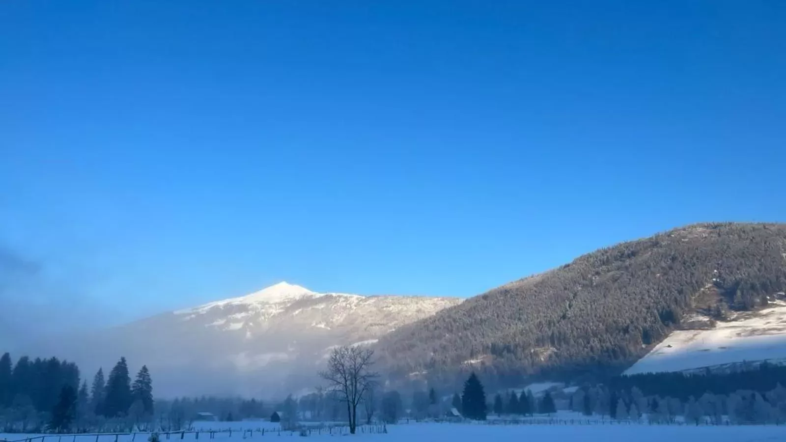 Silverjet-Uitzicht winter