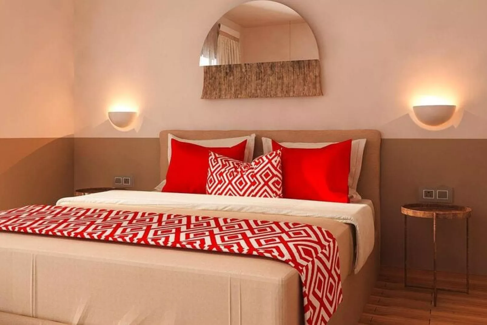 Holiday resort Asteris Village, Gerakini-Junior Suite-Slaapkamer