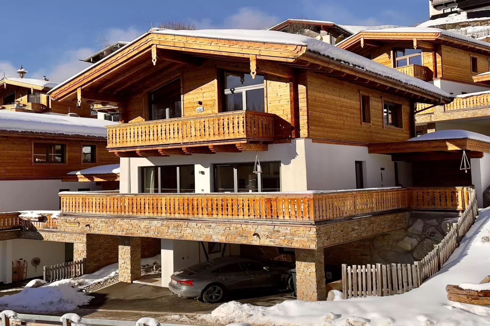 Nationalpark Chalet Grossschober-Exterieur winter