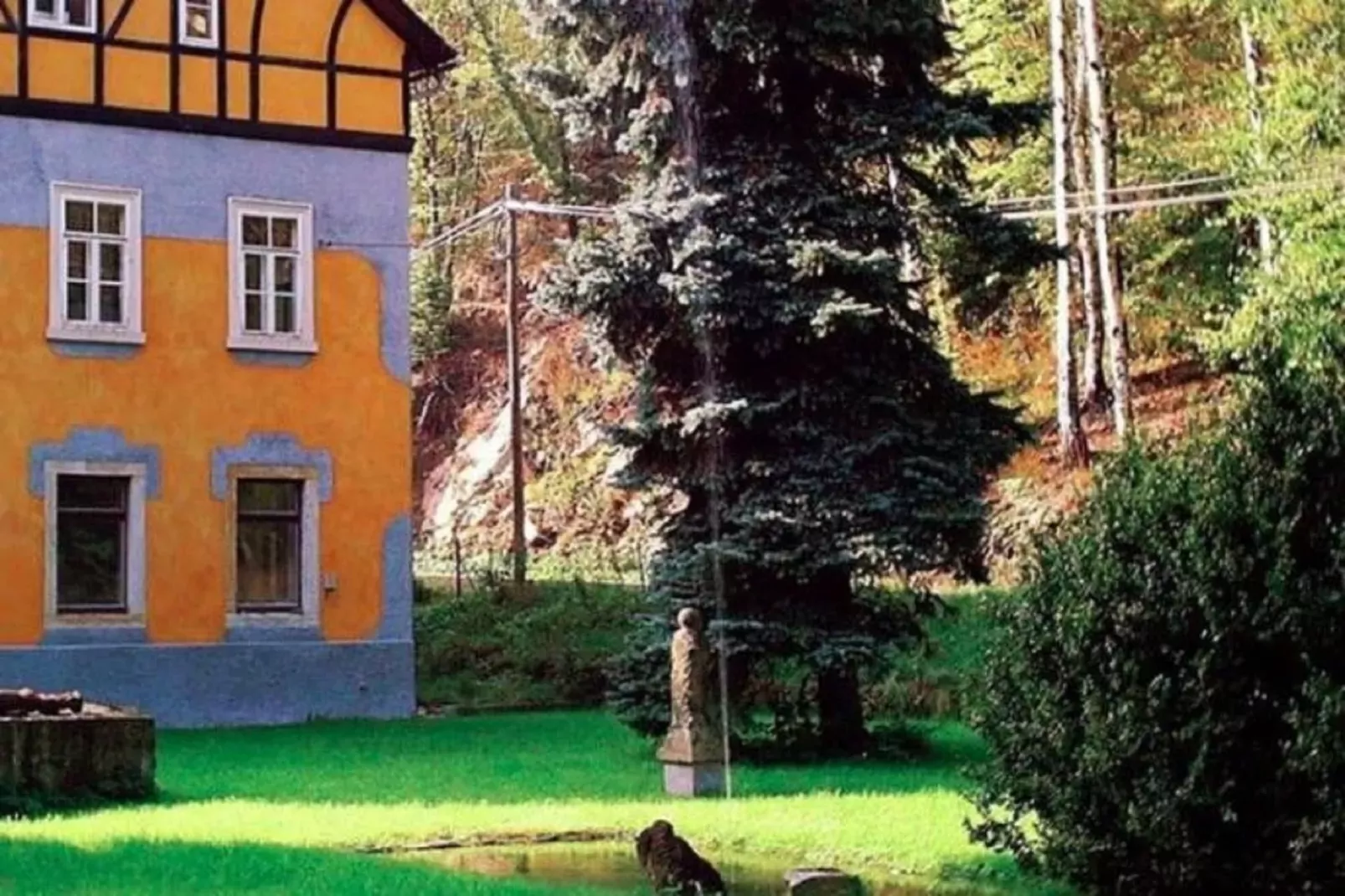 Villa Rotschönberg-Buitenkant zomer