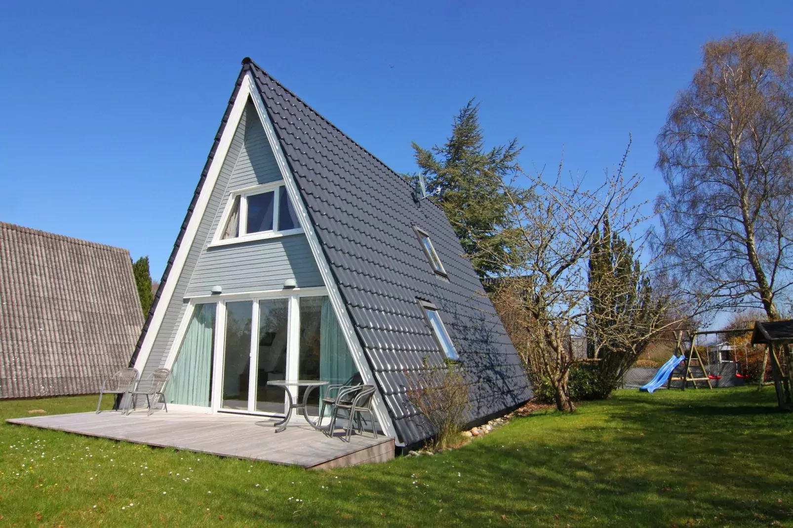 Ferienhaus Damp 90 qm 4 Personen-Buitenkant zomer