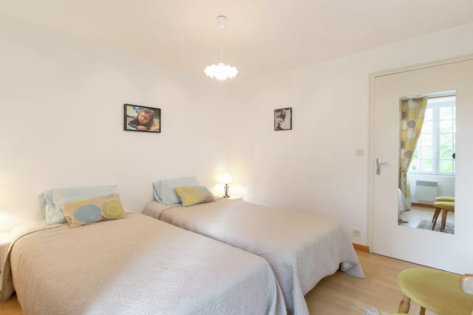 Jolie maison en pays de Rance-Slaapkamer