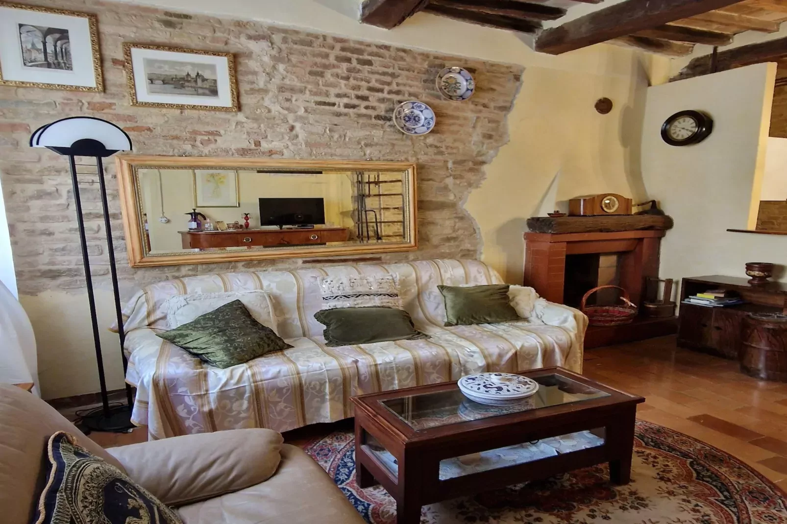 Il Coccio a Fratte Rosa-Woonkamer