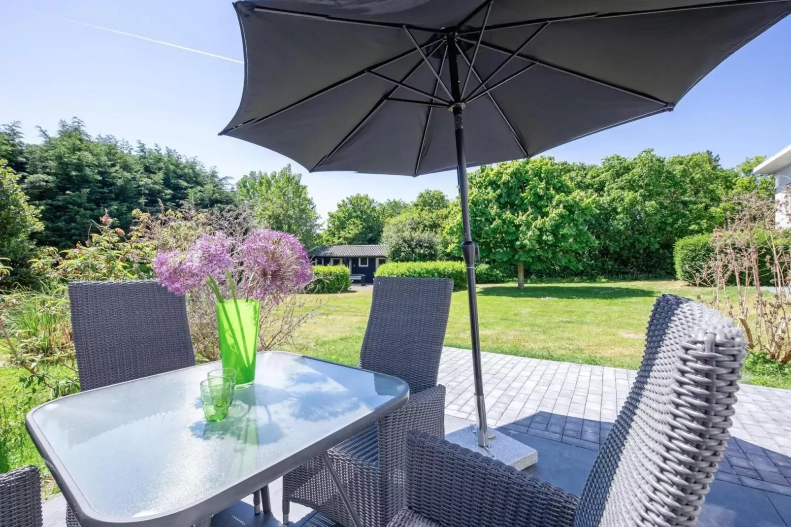 Strandhuys Zeester-Terrasbalkon