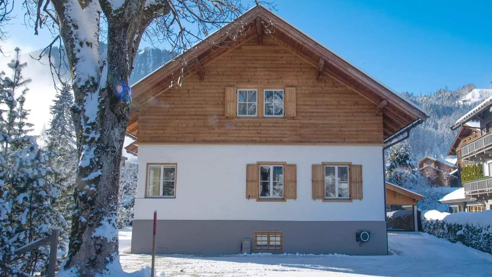 Stadtchalet Forsthaus-Exterieur winter