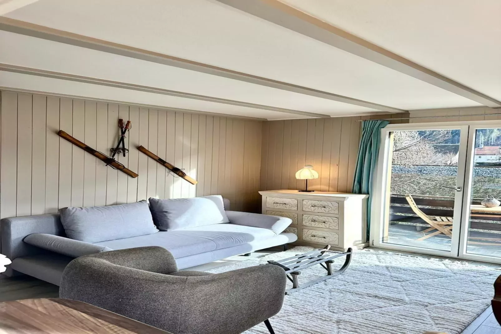 Le Petite Chalet-Woonkamer