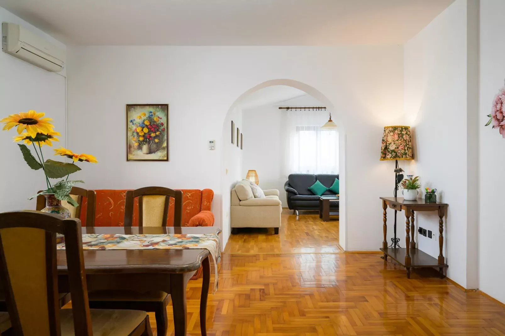 Apartment Bruna in Porec, Istria-Woonkamer